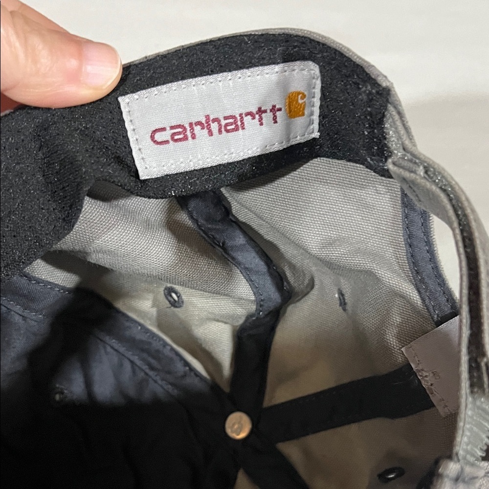 Carhartt Lot of Two Men's Gray Caps with Yellow Embroidery - Picture 13 of 15